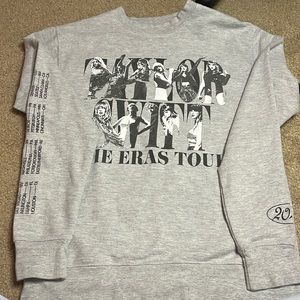 Gray Eras tour sweatshirt